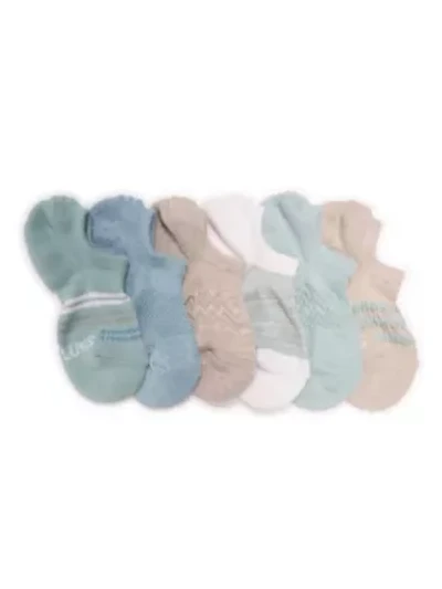 Women's 6 Pack No Show Socks