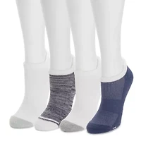 Women's 4pk Dream Step Sporty Low Cut Ankle Sock