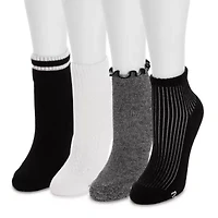 Women's 4pk Dream Step Mini Crew Sock