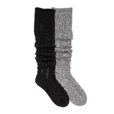 Slouch Knit Cable 2 Pair Pack