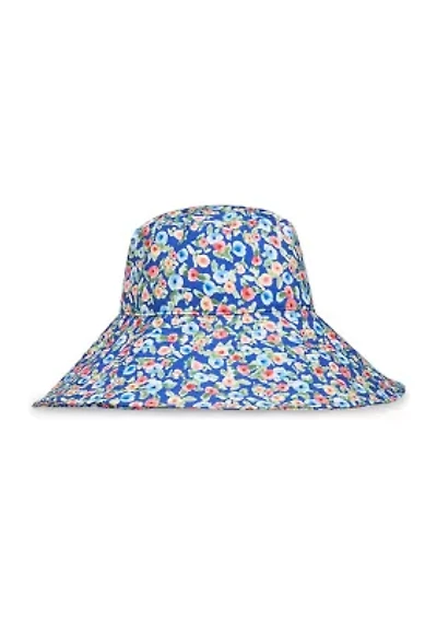 Oversized Floral Bucket Hat