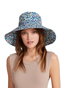 Oversized Floral Bucket Hat