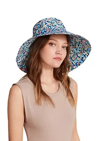 Oversized Floral Bucket Hat