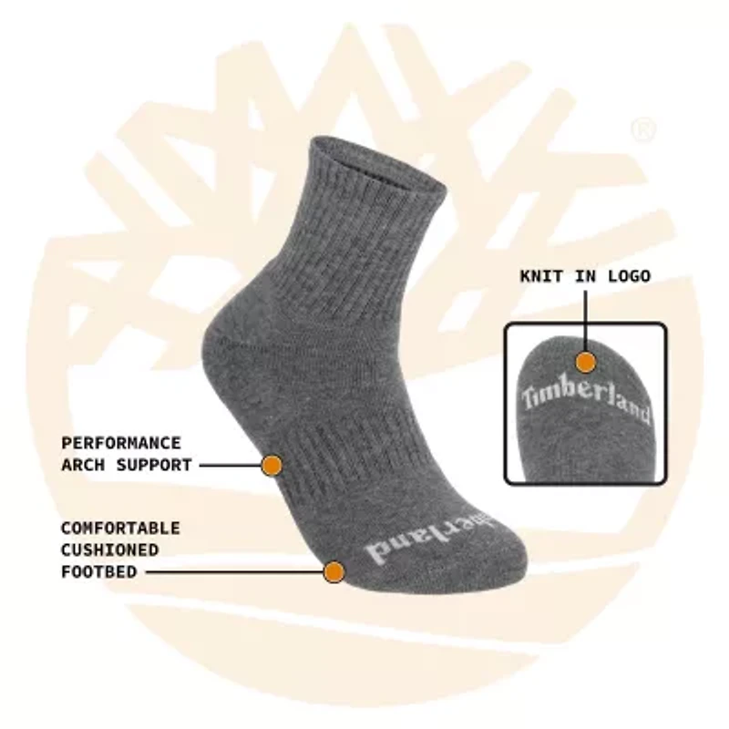 TIMBERLAND 3 PACK BOOTHBAY BOOT SOCK