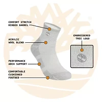 TIMBERLAND 3 PACK HEATHPORT BOOT QUARTER