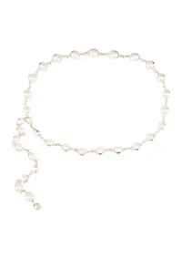Dress Pearl Chain Fashion Belt