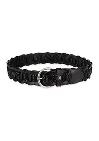 Linked Braided Fashion Belt