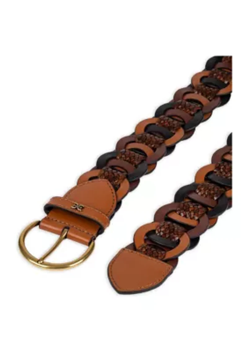 Linked Braided Fashion Belt
