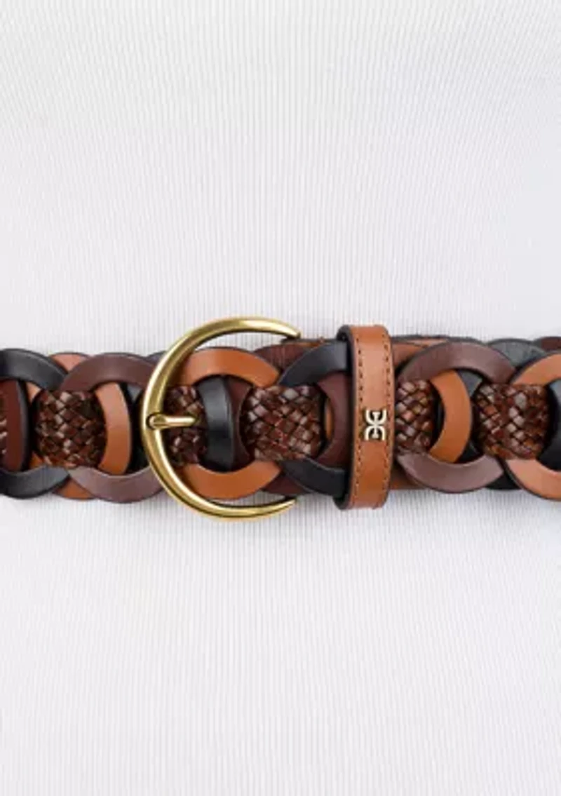 Linked Braided Fashion Belt