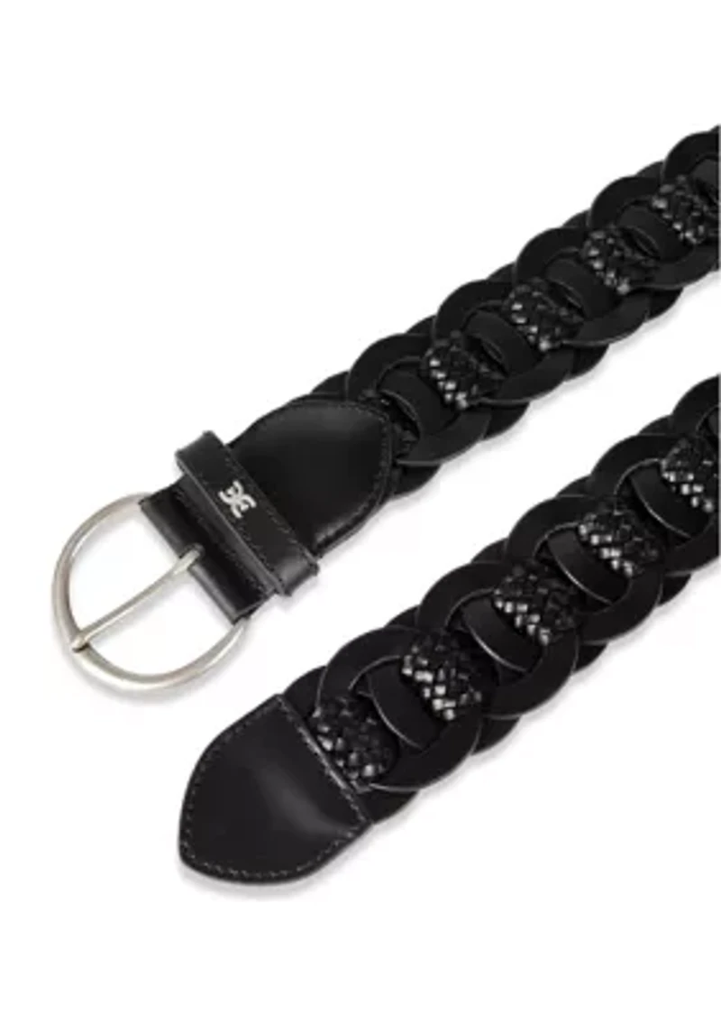 Linked Braided Fashion Belt
