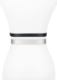 Skinny 2-Pack Fashion Belt Set