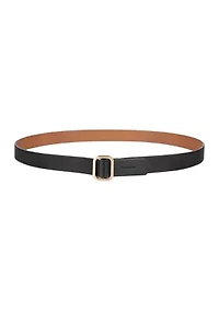 Women's Reversible Dress Fashion Belts - 2 Pack