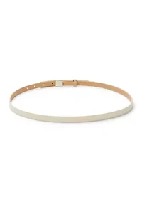 Chain and Faux Leather Belt Set