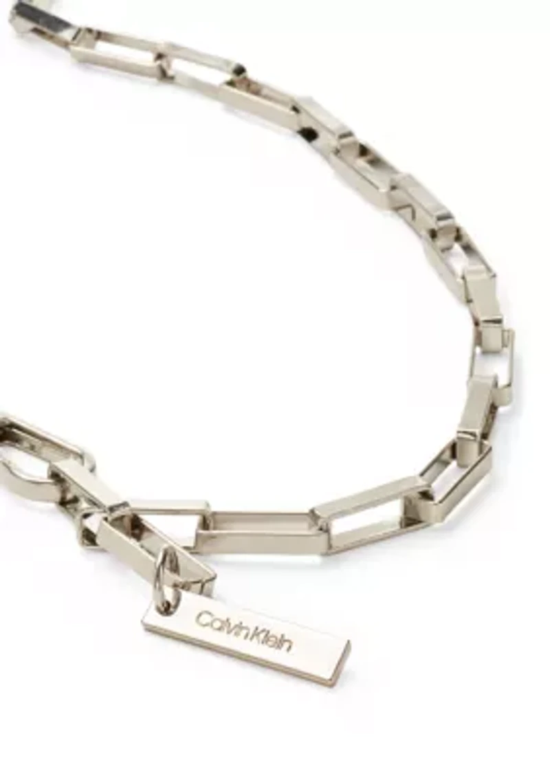 Chain and Faux Leather Belt Set