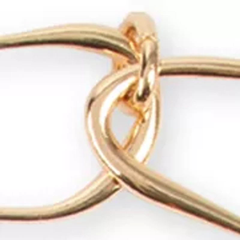 Women's Polished Chain Belt with CK Charm