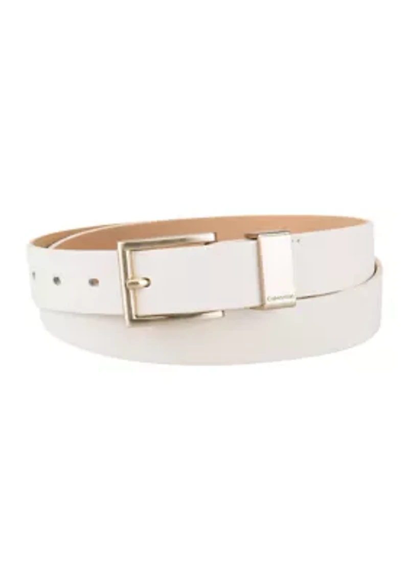 Metal Loop Slim 1" Fashion Belt