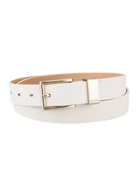Metal Loop Slim 1" Fashion Belt