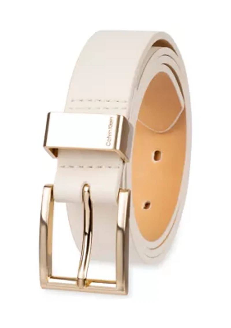 Metal Loop Slim 1" Fashion Belt