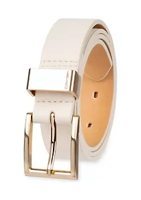 Metal Loop Slim 1" Fashion Belt