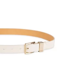 Metal Loop Slim 1" Fashion Belt