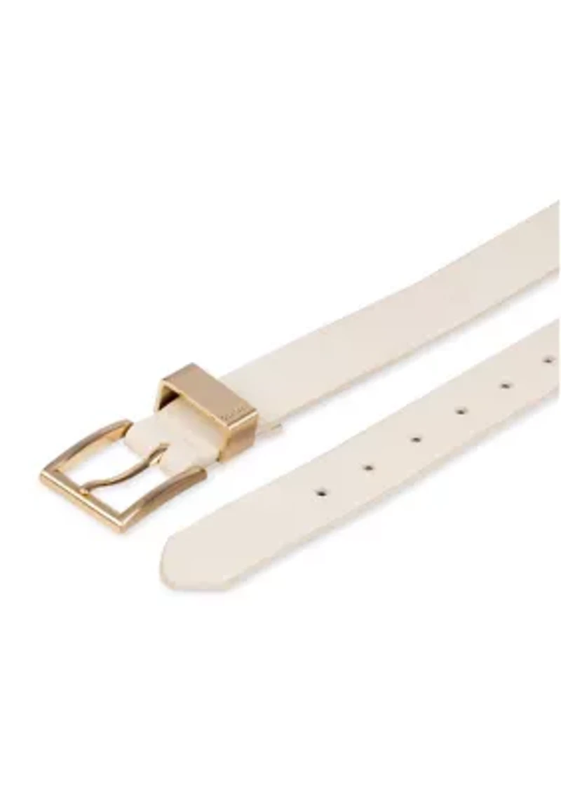 Metal Loop Slim 1" Fashion Belt