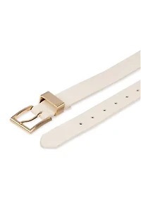 Metal Loop Slim 1" Fashion Belt