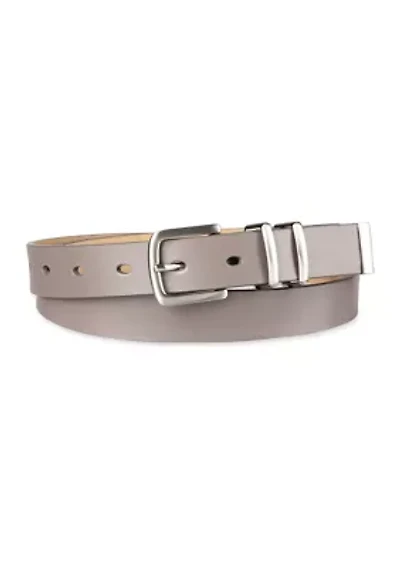 Modern Metal Double Loop Slim Fashion Belt