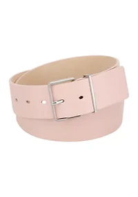 Casual Square Harness Buckle Leather Belt