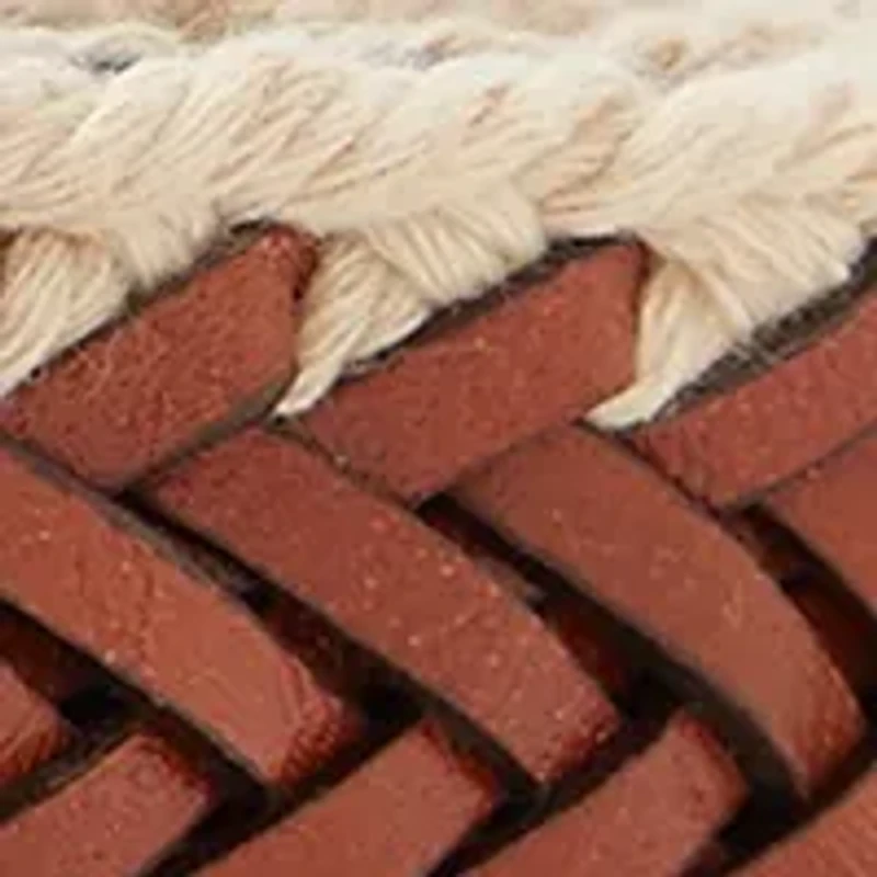 Faux Leather Mix Braid Belt