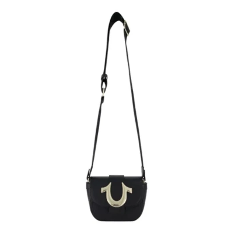 True Religion Mini Flap Crossbody Black