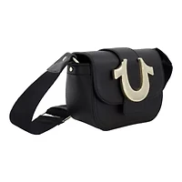 True Religion Mini Flap Crossbody Black
