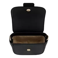 True Religion Mini Flap Crossbody Black