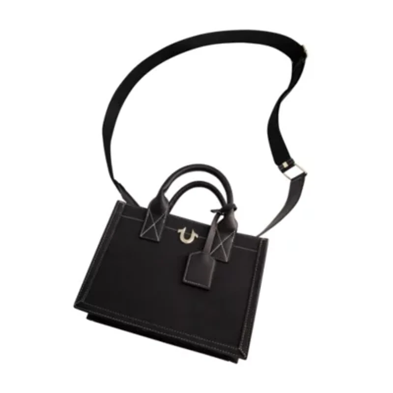 True Religion Modern Edge Suede Tote
