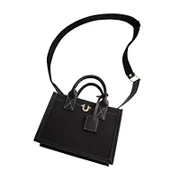 True Religion Modern Edge Suede Tote