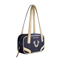True Religion Small Denim Bowling Satchel