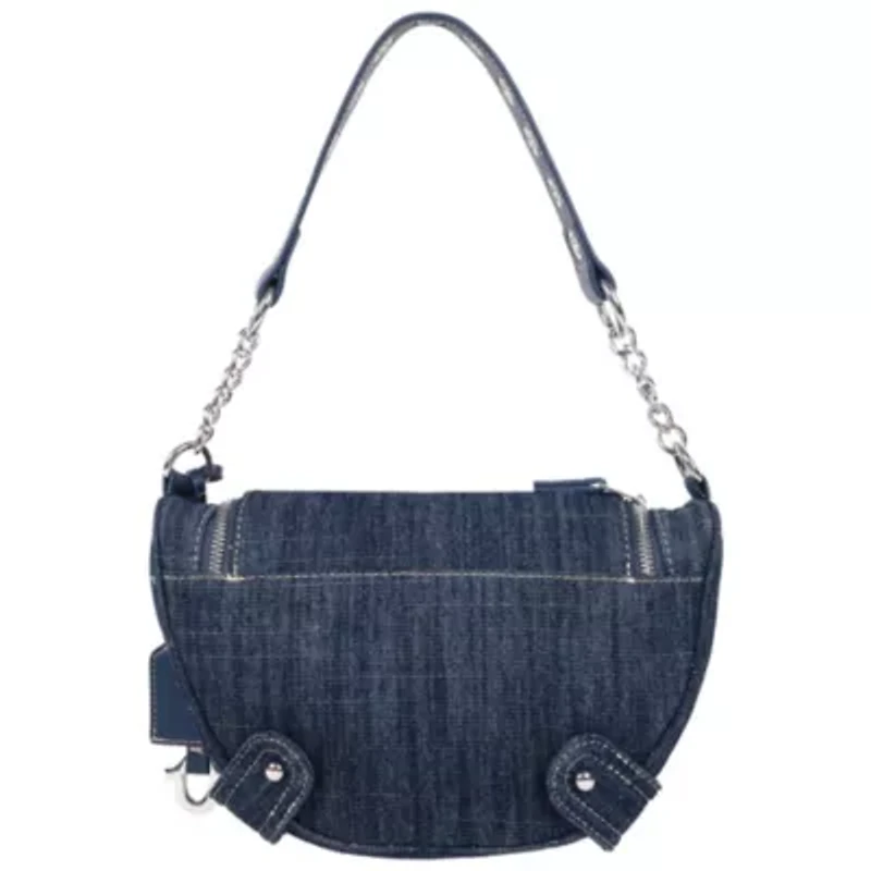 True Religion Chain Handle Denim Hobo