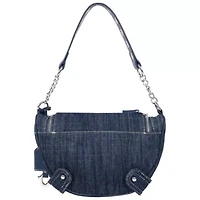 True Religion Chain Handle Denim Hobo