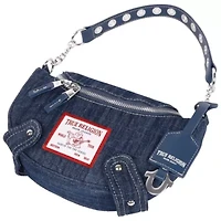 True Religion Chain Handle Denim Hobo