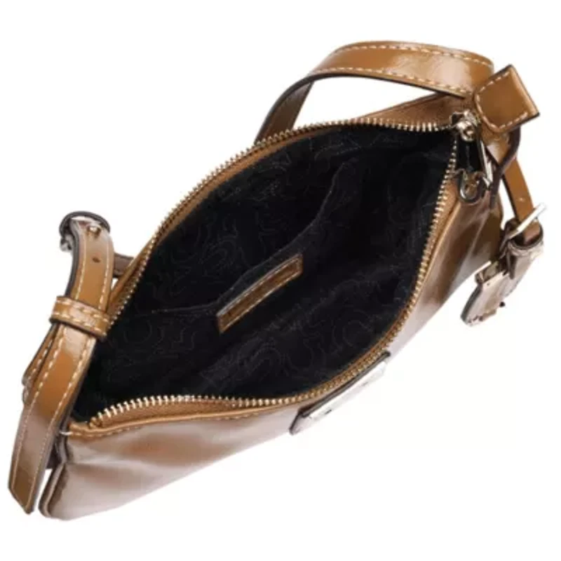 True Religion Crinkle Finish Shoulder Bag