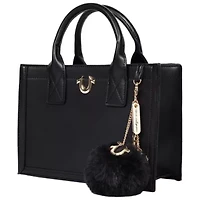 True Religion Pom Dangle Modern Tote