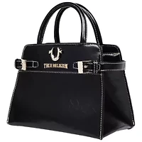 True Religion Buckle Tab Tote