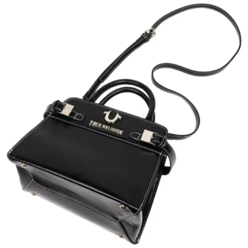 True Religion Buckle Tab Tote