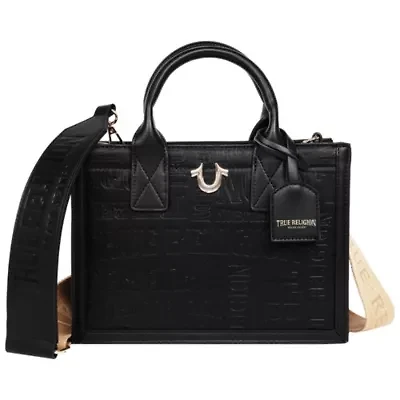 True Religion Mega Logo Modern Tote