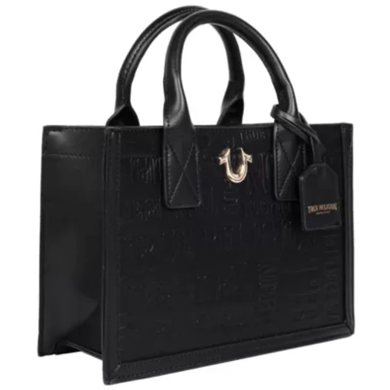 True Religion Mega Logo Modern Tote