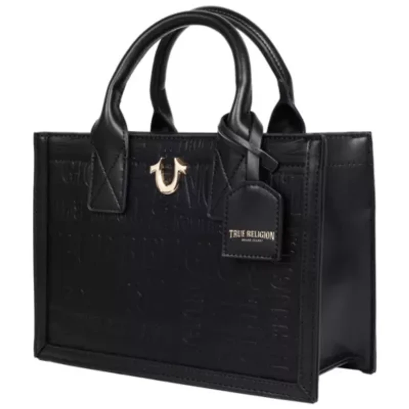 True Religion Mega Logo Modern Tote