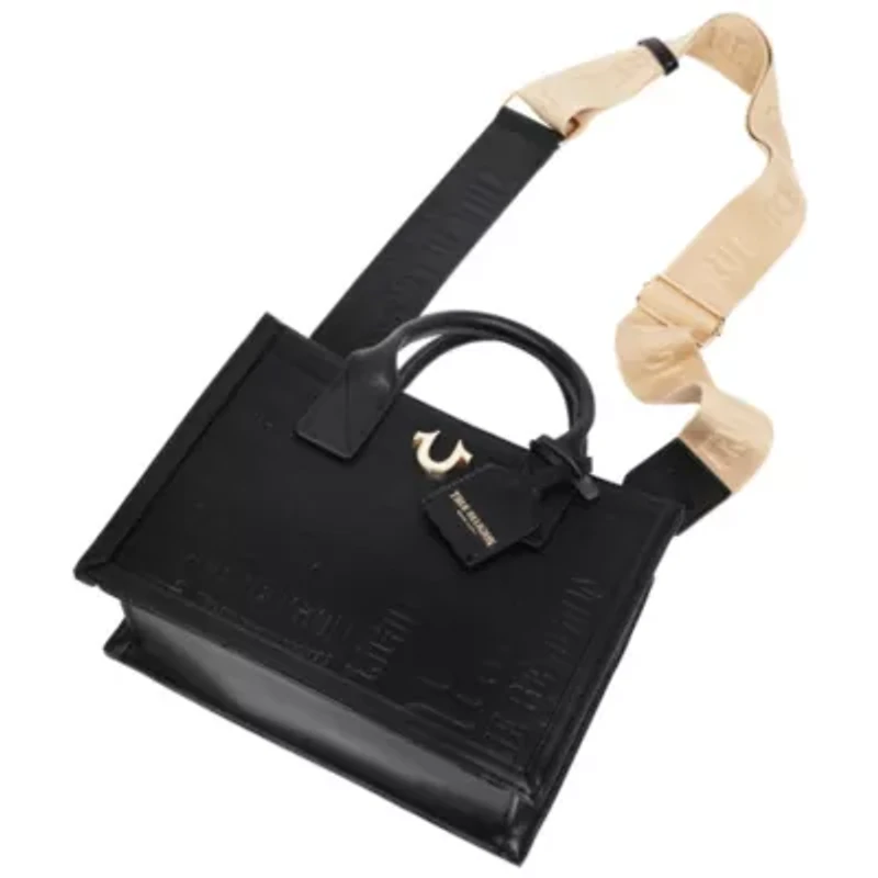 True Religion Mega Logo Modern Tote