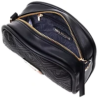 True Religion Metal Plaque Quilted Crossbody