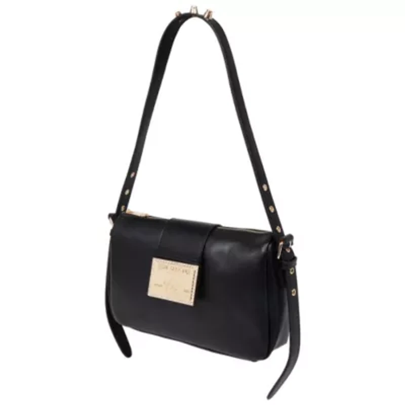 True Religion East West Shoulder Bag with Belt Buckle Tab