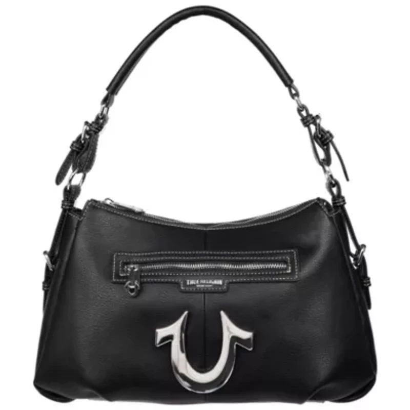 True Religion Zip Chain Soft Satchel