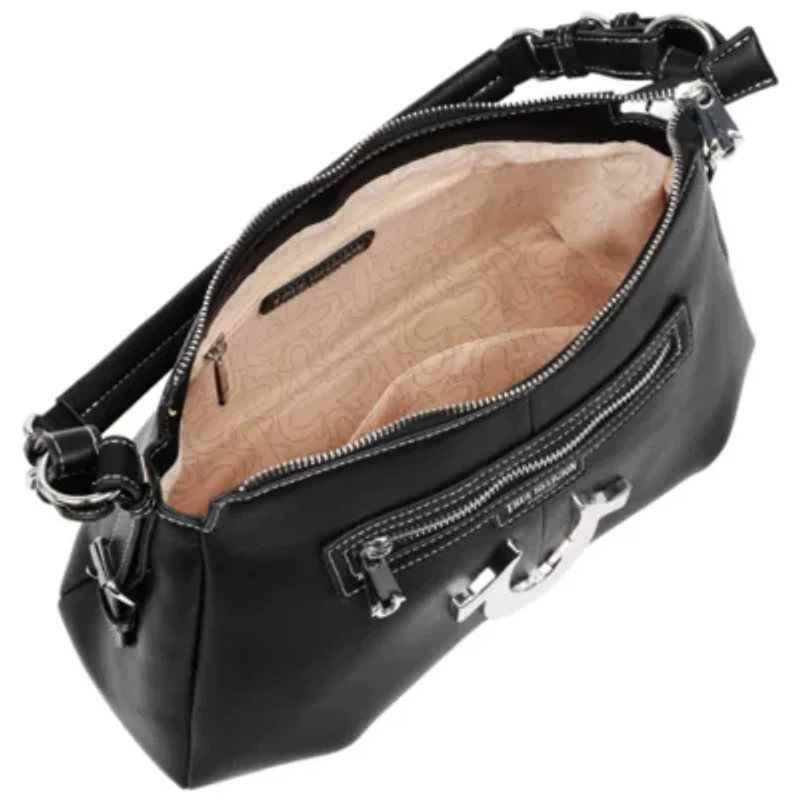 True Religion Zip Chain Soft Satchel